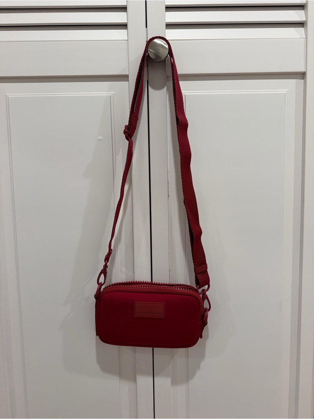 Dagne Dover x sephora Red Crossbody phone Bag